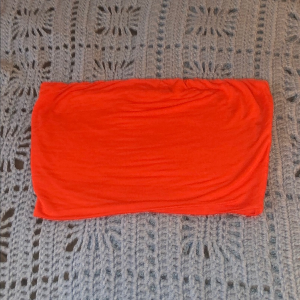 Orange Tube Top